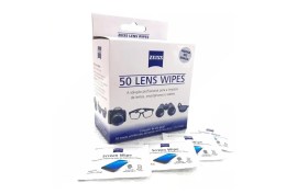 Lens Wipes - Lenço Anti Estático Para Limpeza De Fibra Óptica - 50 Unid - Zeiss